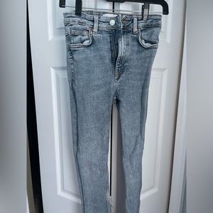 Grey zara jeans